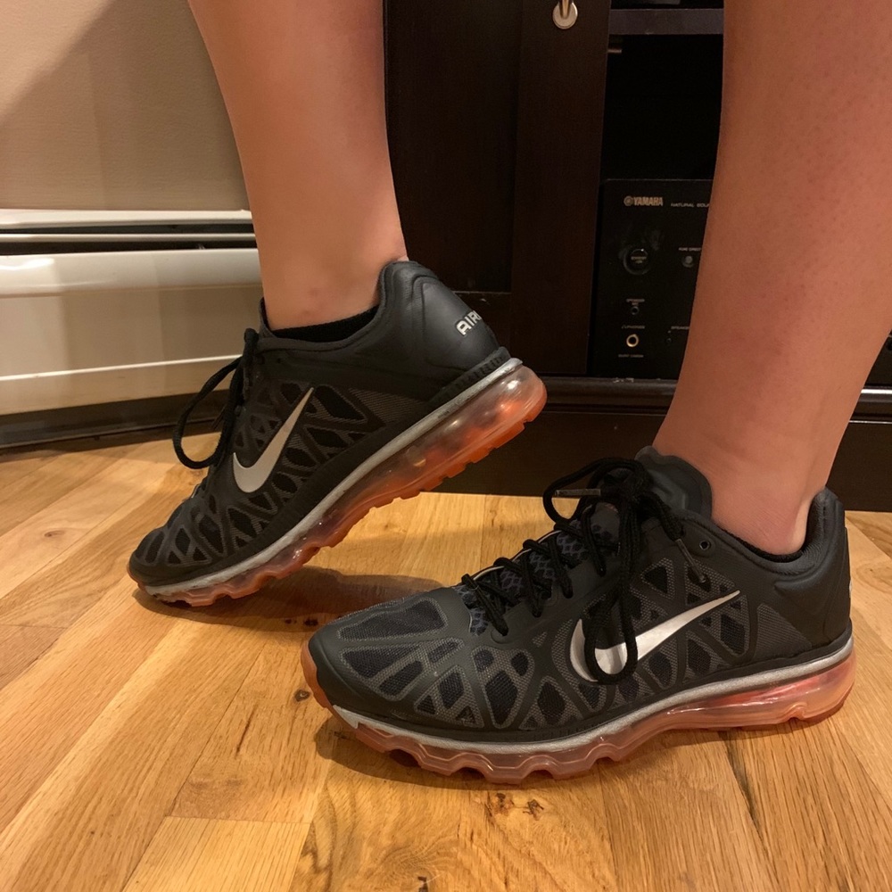 Black/Orange Nike Air Max
